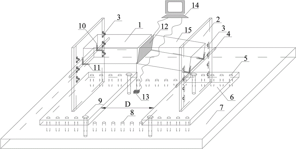 砌体梁结构块体接触面应力分布形态的测试装置的制作方法