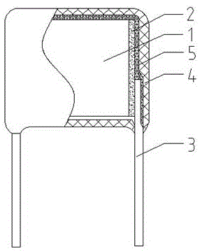 一种防潮降噪型串联降压电容器的制作方法