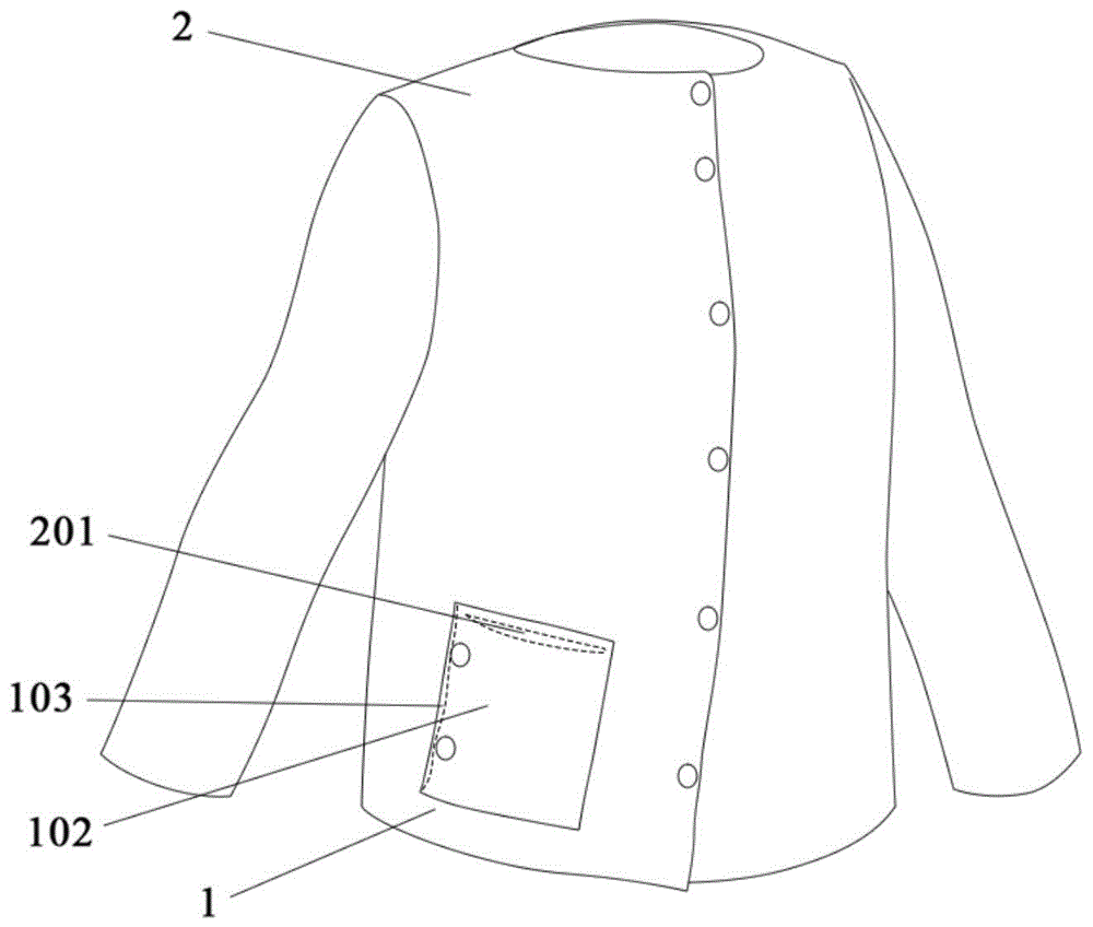 病号服的制作方法