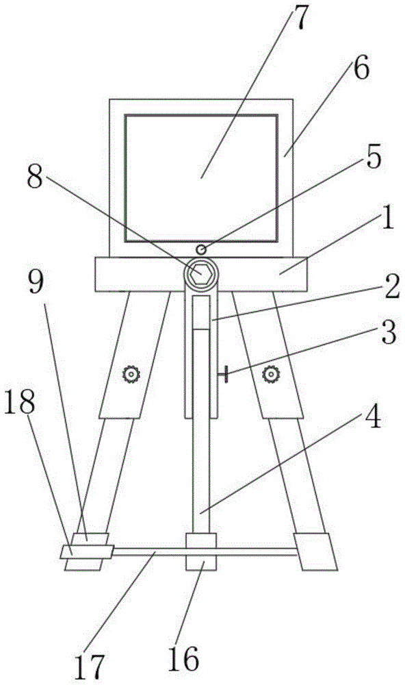 三种塔式建筑物倾斜率的测量装置的制作方法