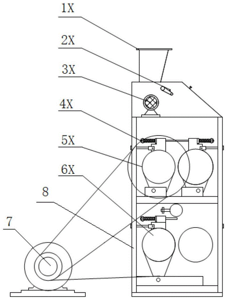 一种新型数字双向刀板式剥壳机的制作方法