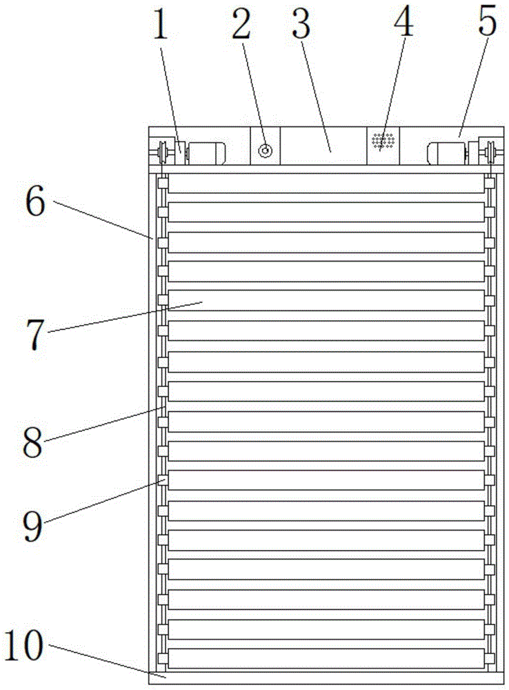 一种智能百叶窗及其控制系统的制作方法