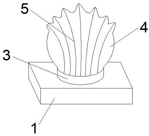 一种可转动式的贝壳结构陶瓷鱼缸的制作方法