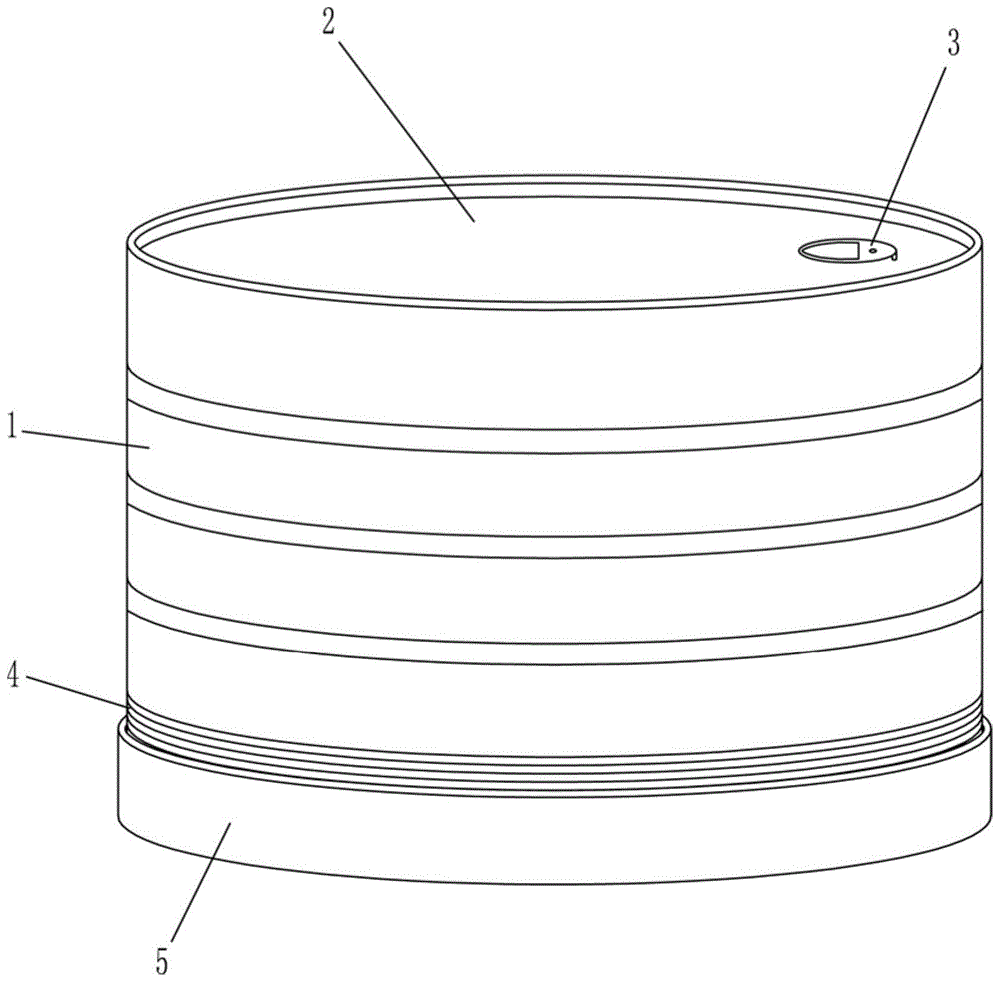 一种便于叠放的防滑型铝制罐头的制作方法
