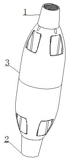 一种深孔钻探用防斜稳定扶正器的制作方法