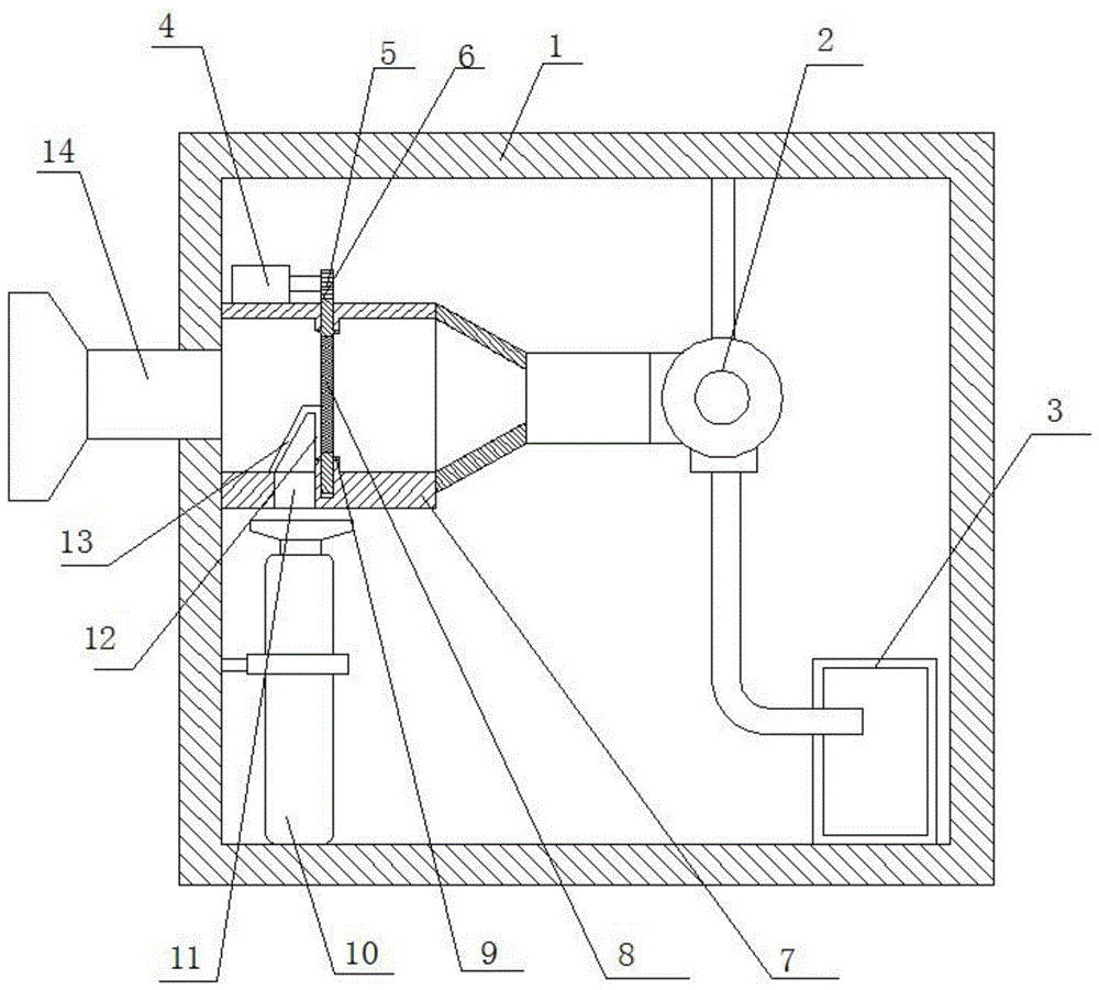 一种环保型建筑施工用除尘设备的制作方法