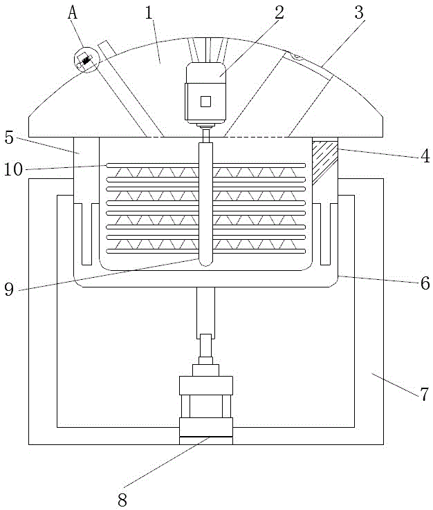 一种建筑胶凝材料搅拌装置的制作方法