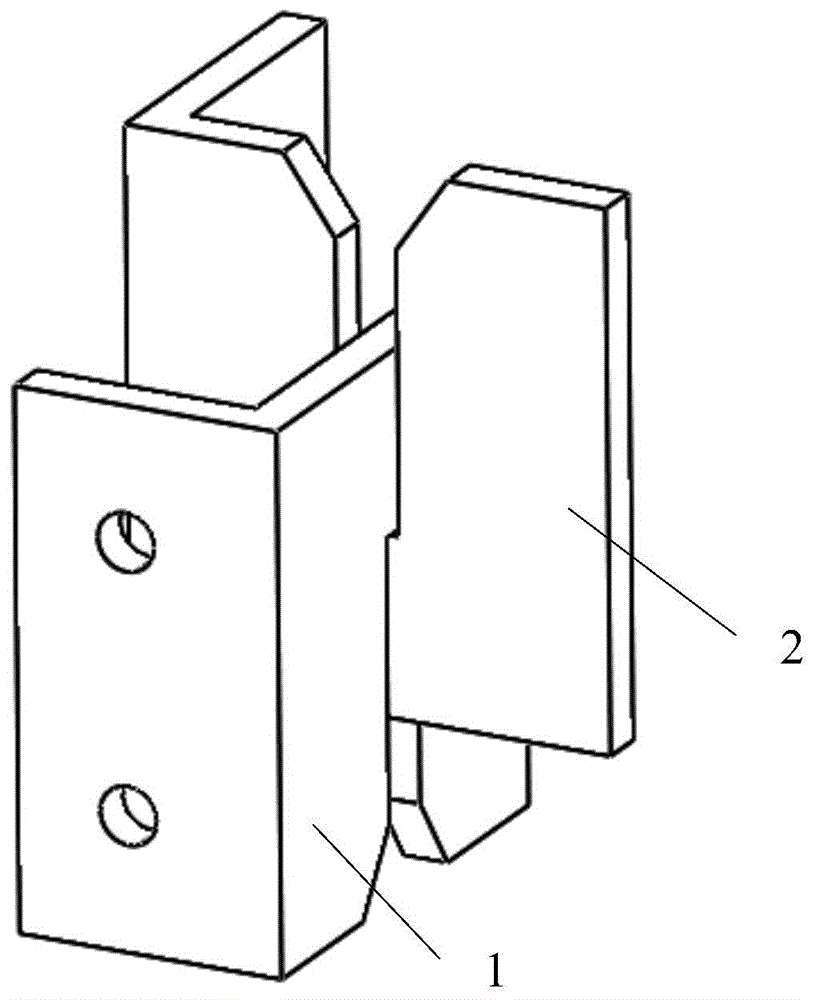 一种建筑墙体面板连接扣件的制作方法