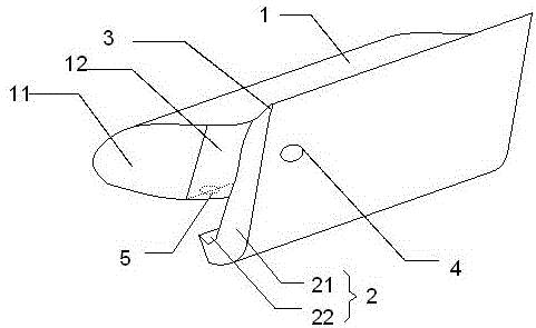 一种双腔密封条结构的制作方法