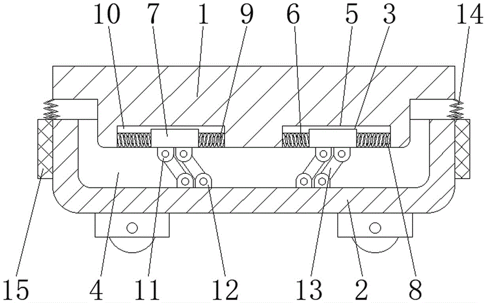 一种电机车缓冲底座的制作方法