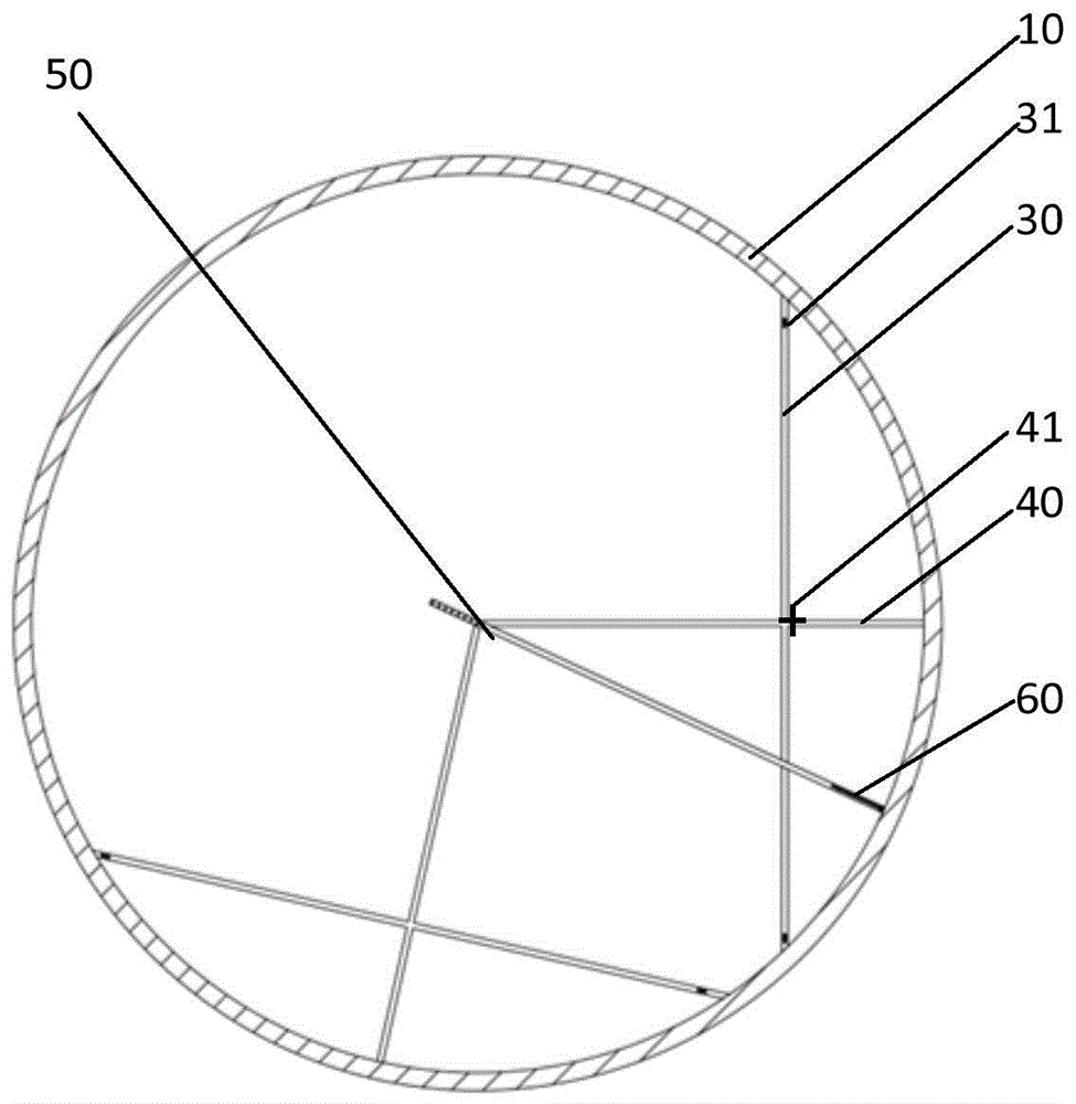 一种大孔径筒体圆度检测方法及圆度检测装置与流程