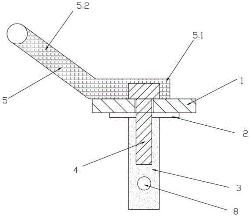 一种预制构件钢斜支撑楼面组合式预埋件的制作方法