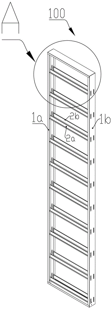 改进结构的面板连接器及所应用的挂装式间隔墙的制作方法