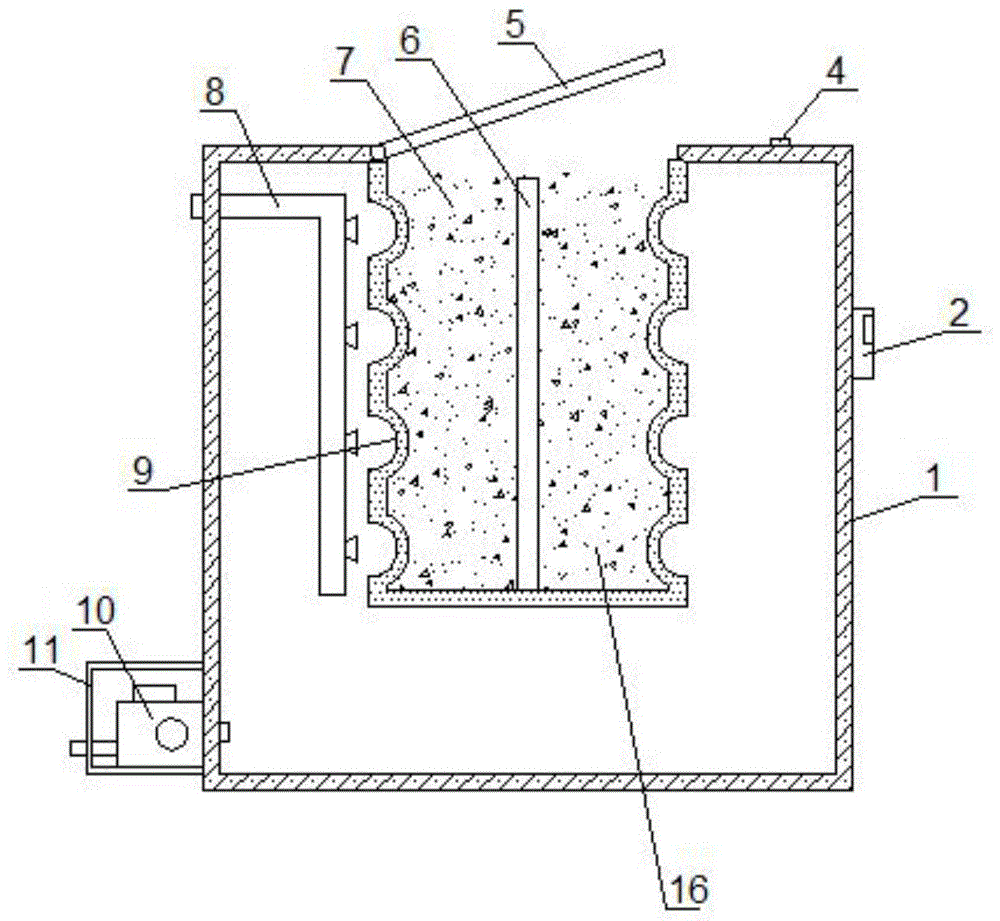 一种方便拆装蓄热模块的电采暖炉主体的制作方法