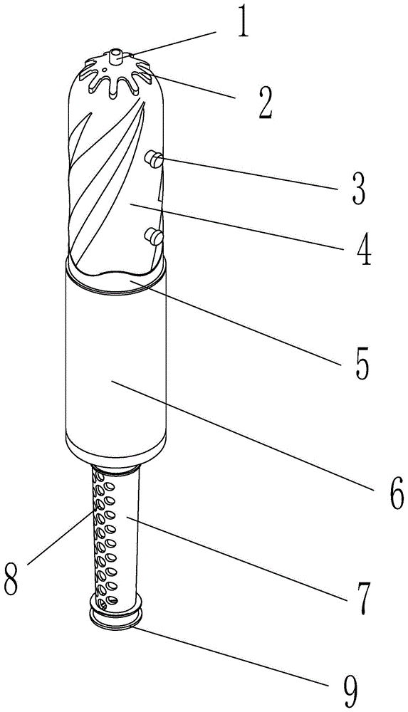 一种分体式多功能气举过滤器的制作方法