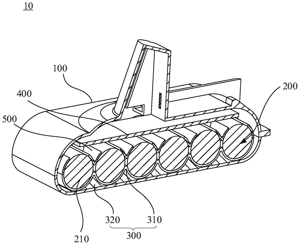 电池组散热结构及吸尘器的制作方法