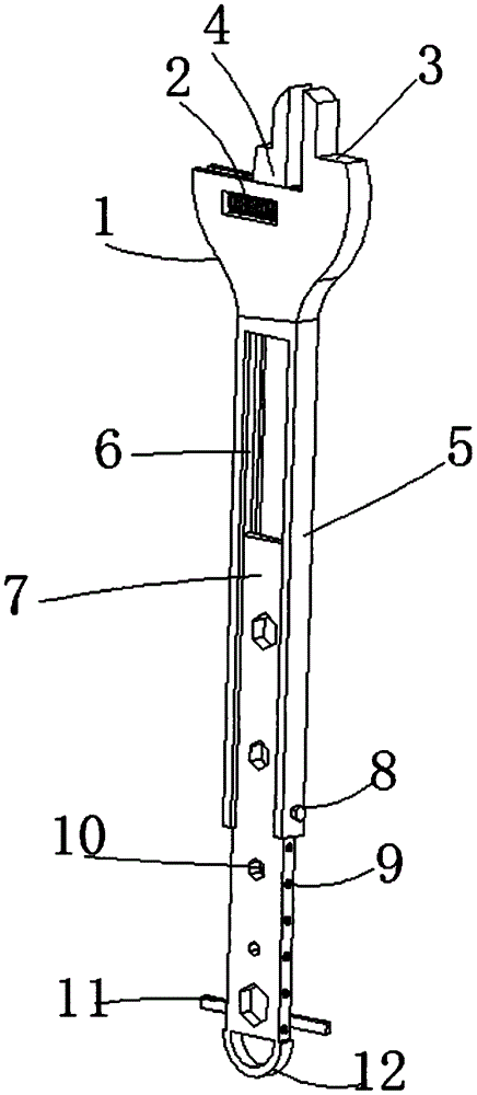 一种采油设备用便携式维修工具的制作方法