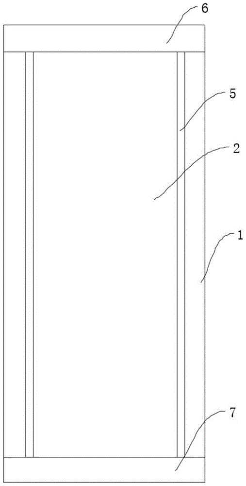 环保无甲醛抗冲击实木复合门的制作方法