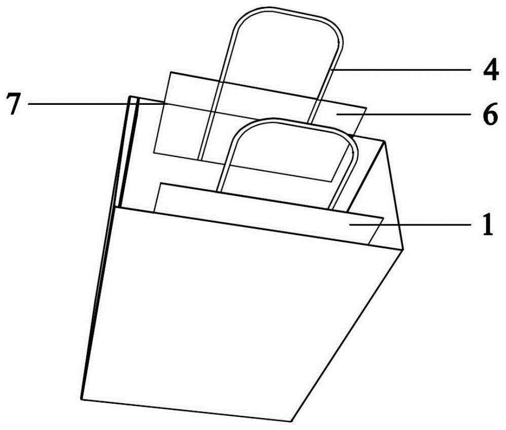 一种纸袋手挽的制作方法