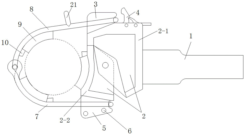 油管专用钳的制作方法