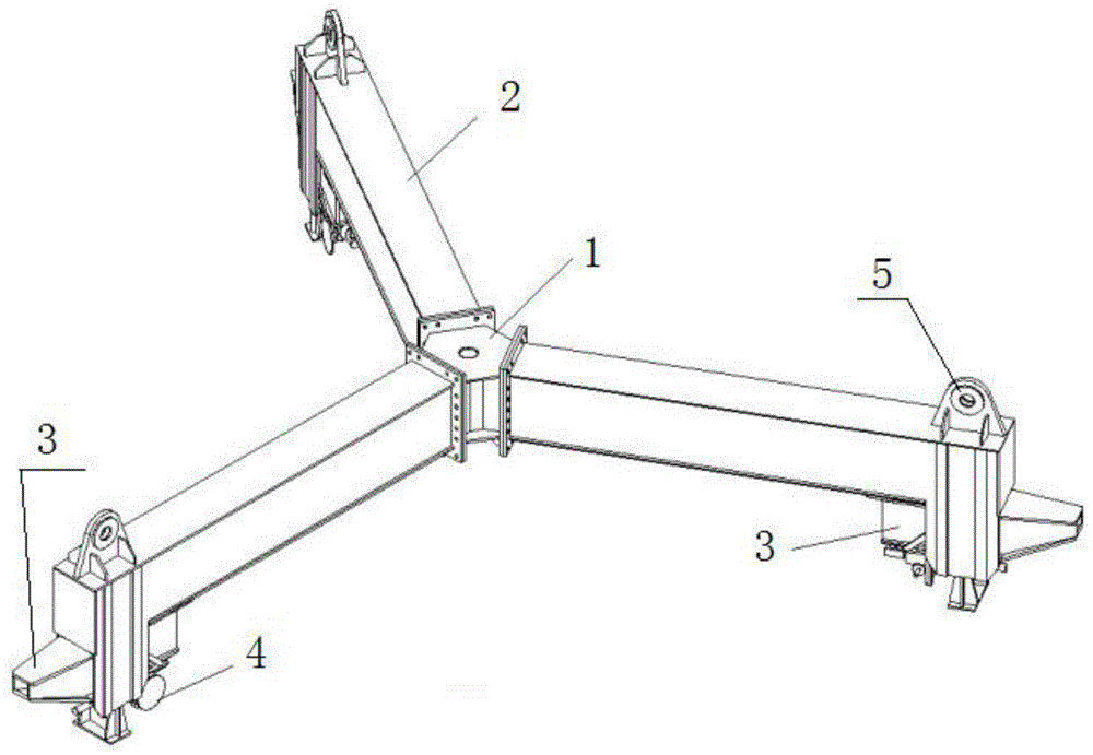 一种预制混凝土塔筒的伸缩吊梁的制作方法