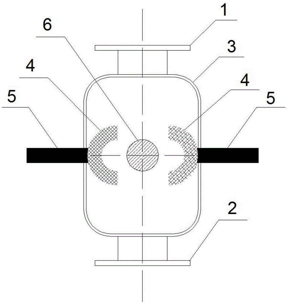 矿用防喷四通的制作方法