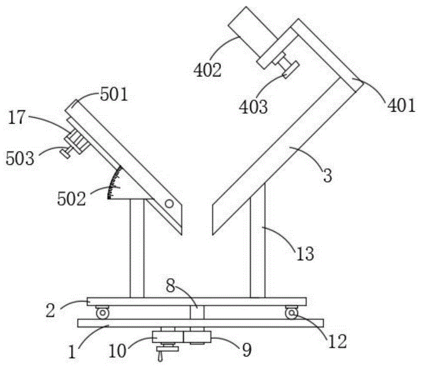 一种折装式抽屉生产用垂直度检测装置的制作方法