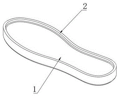 一种受力均匀型气垫鞋底及其制作工艺的制作方法