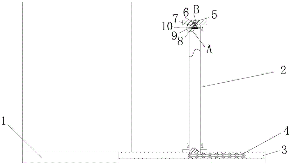一种便于电梯门板检测的夹紧结构的制作方法