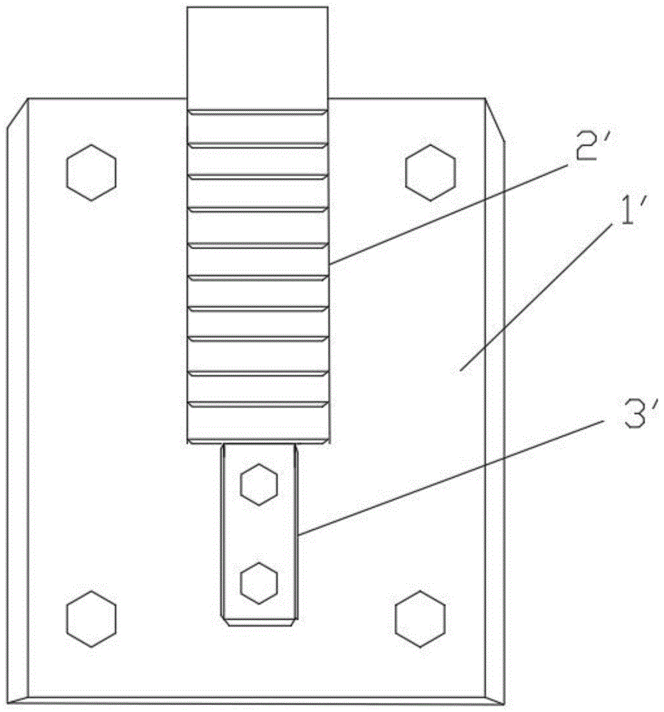 一种行列式制瓶机模具冷却风闸板调节装置的制作方法