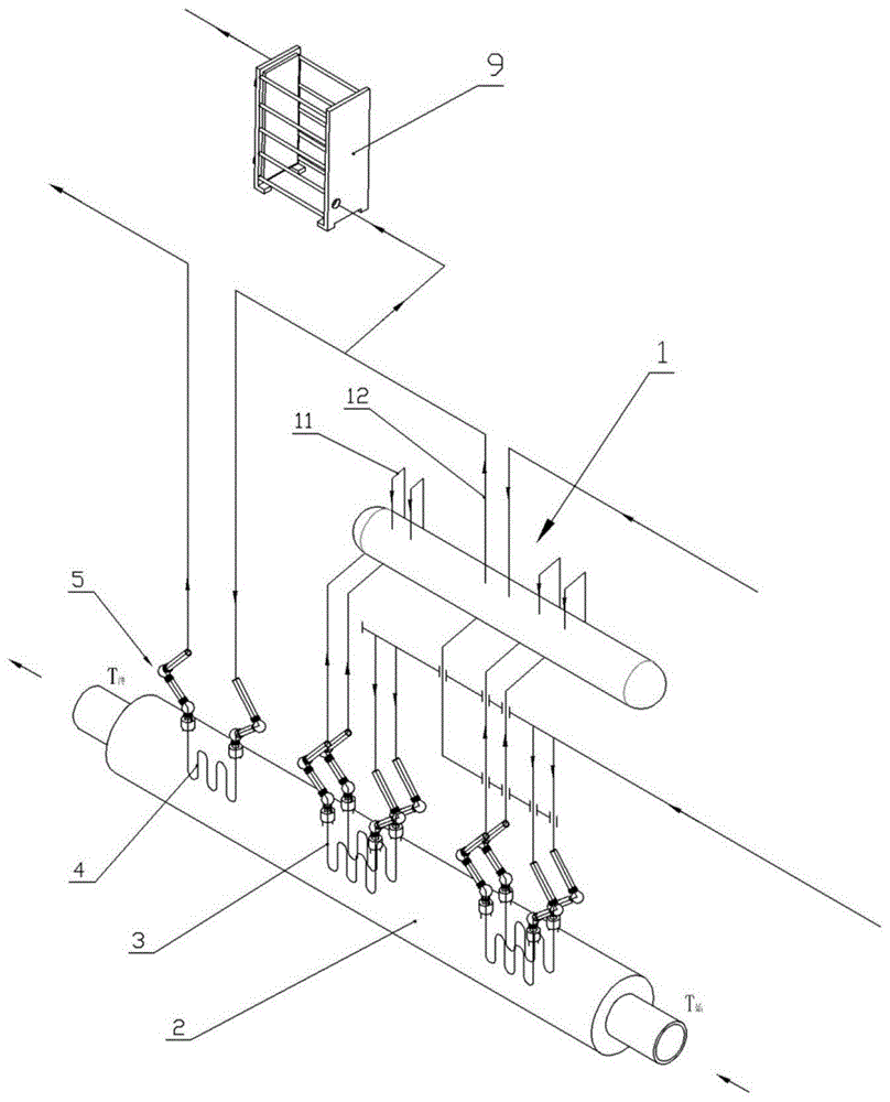 一体化过热器的制作方法