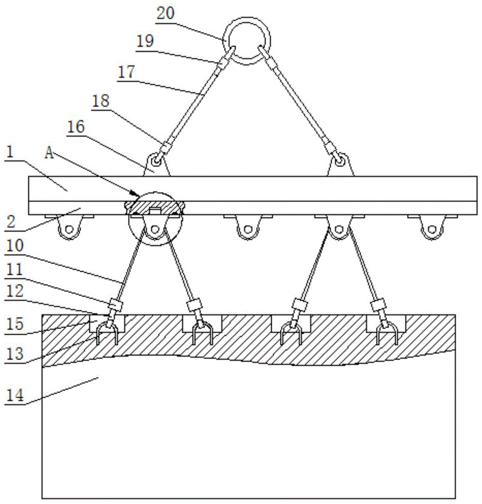 一种装配式建筑竖向预制混凝土板吊装工具的制作方法