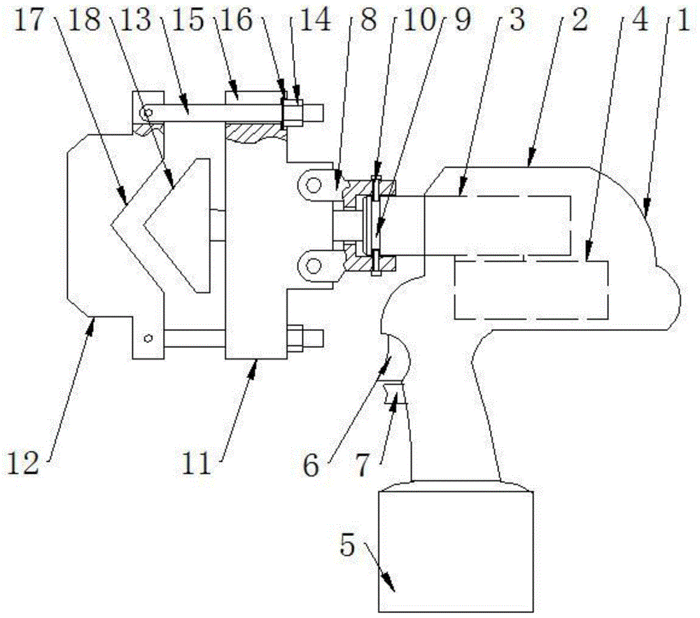 便携式角钢切断机的制作方法