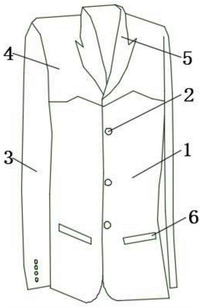 一种可以加热保暖学生棉褛风衣服装的制作方法