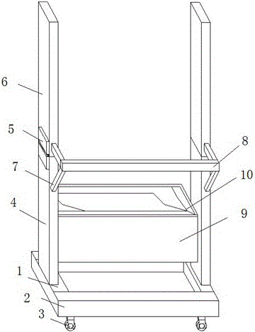 一种建筑墙面施工机器人抹灰斗装置的制作方法