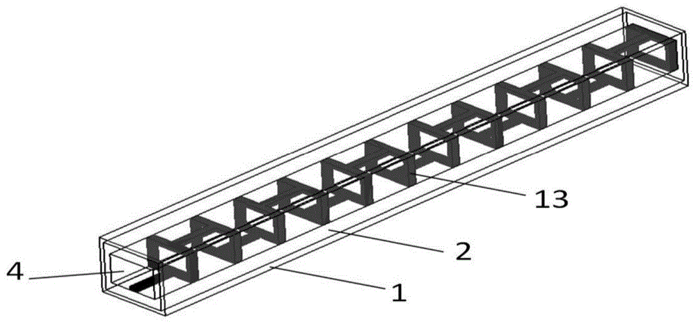 一种矩形框-双杆慢波结构的制作方法
