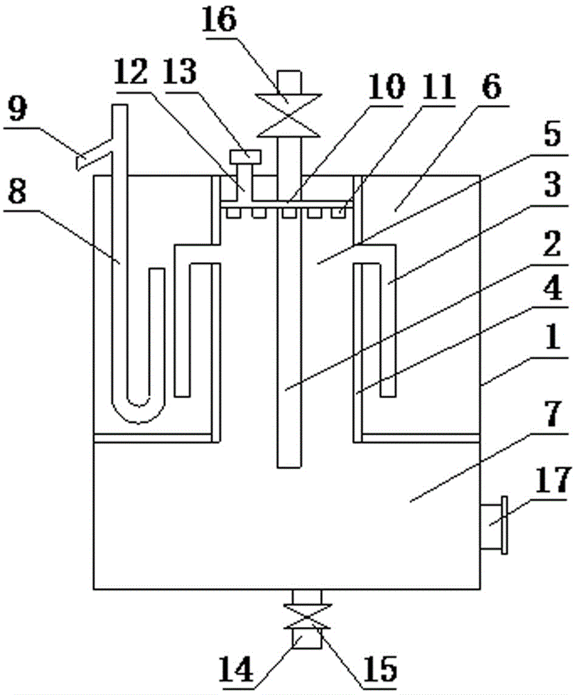 高炉煤气排水器的制作方法