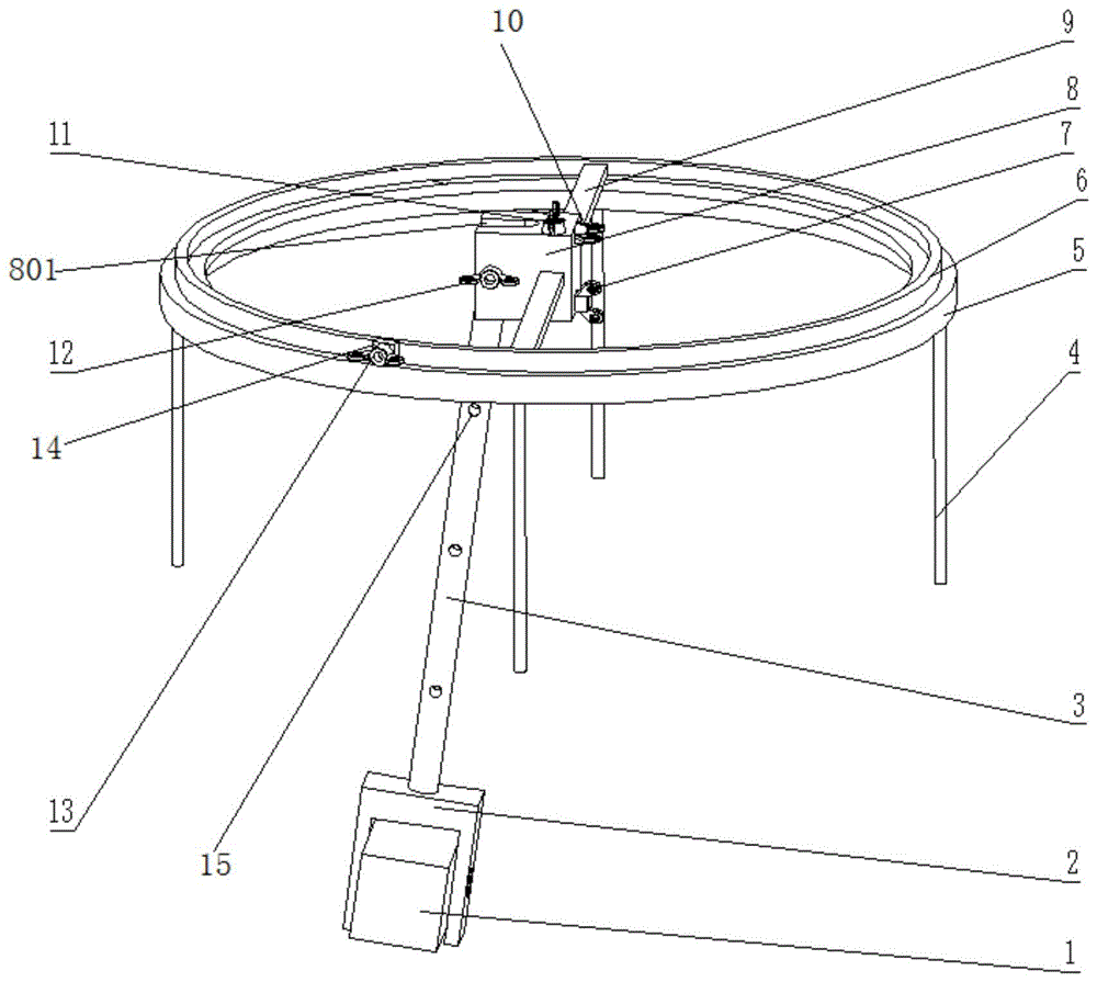 一种可多维度调整姿态的管道潜望镜平台的制作方法