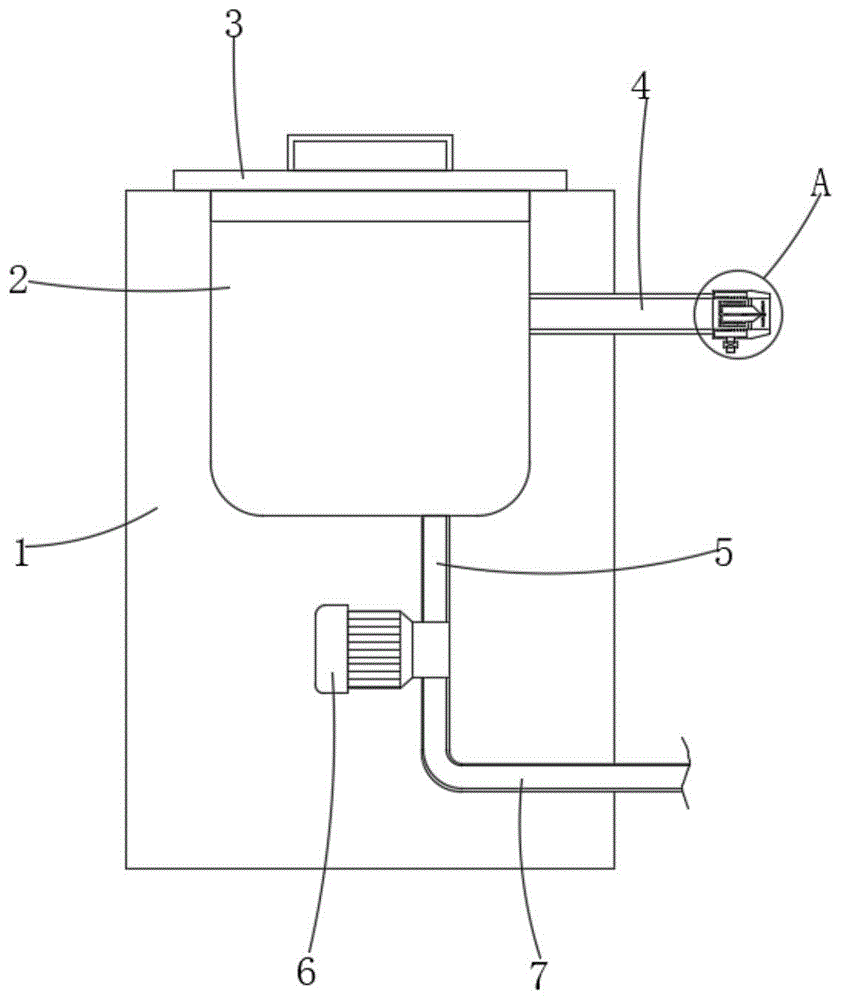 一种数控机床冷却液循环泵的前置高效除渣保护装置的制作方法