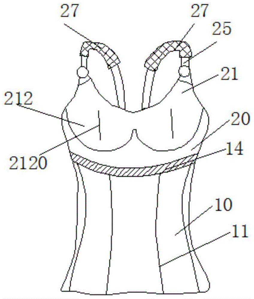 一种乳房矫正内衣的制作方法