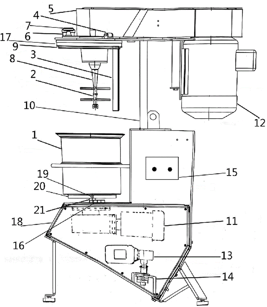 一种锂电池材料造粒机的制作方法