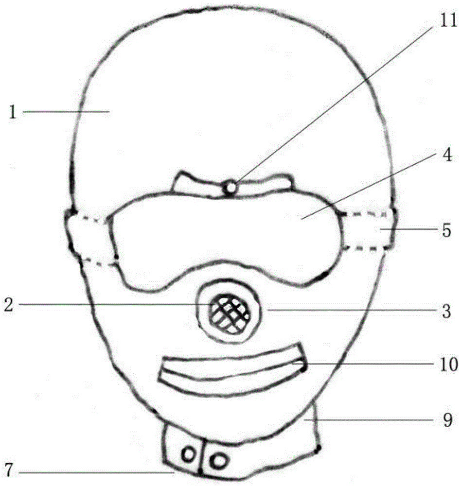 呼吸防护头罩的制作方法