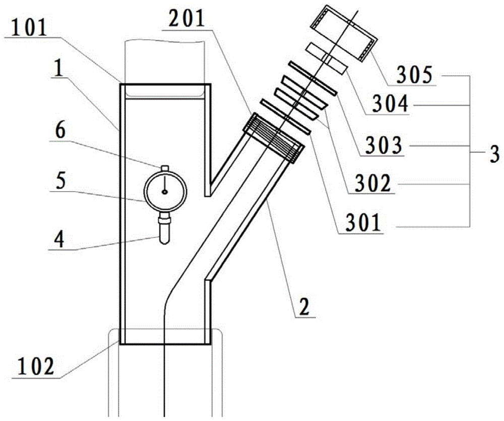 一种防渗漏油井三通的制作方法