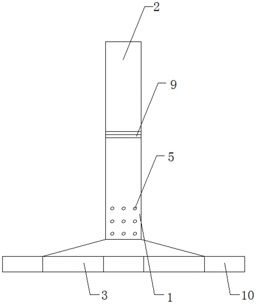 一种可升降式悬臂起重机立柱的制作方法