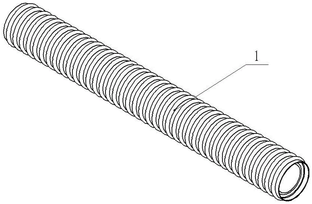 一种耐磨型HDPE双壁波纹管的制作方法