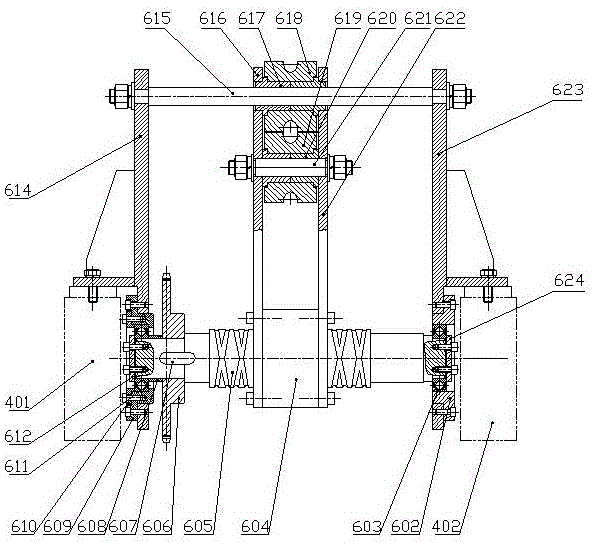 透孔机排管机构的制作方法