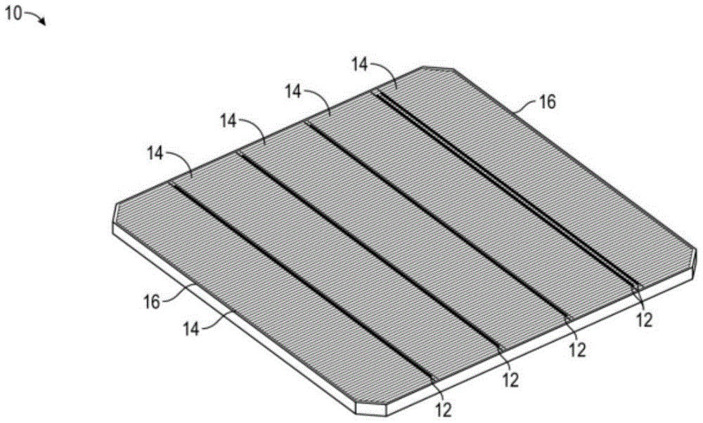 无汇流条的叠瓦式阵列太阳能电池和制造太阳能模组的方法与流程