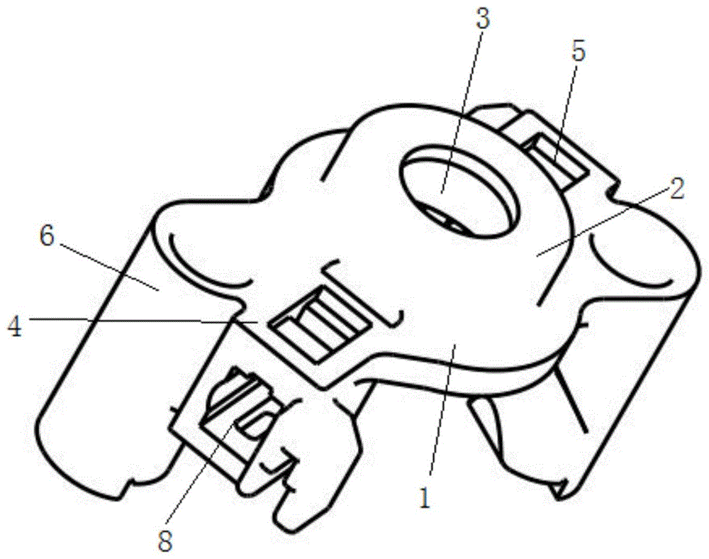 一种电机专用上支架的制作方法