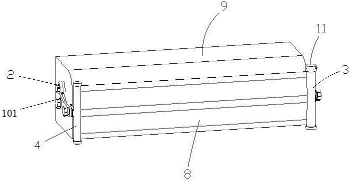 空调挡风板的制作方法