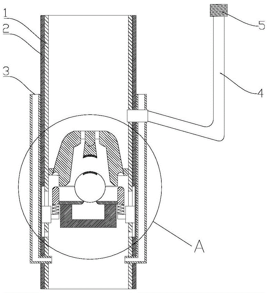 反循环固井套管浮箍装置的制作方法